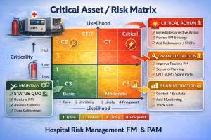اینفوگرافیک «ماتریس دارایی حیاتی/ریسک»